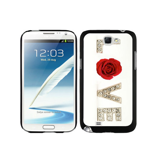 Valentine Rose Samsung Galaxy Note 2 Cases DQI - Click Image to Close